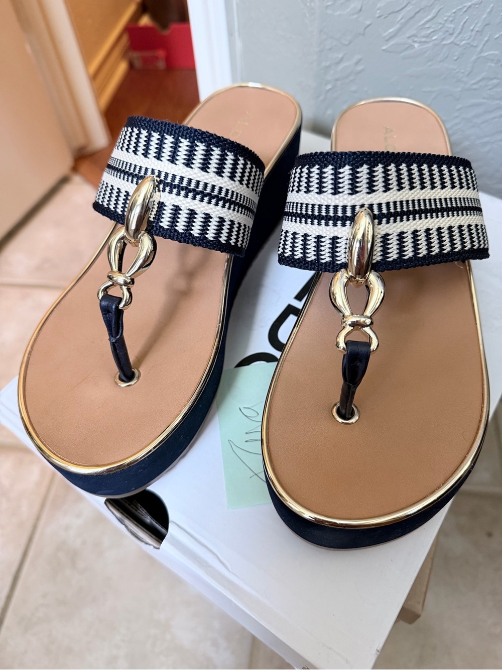 Aldo Penelopy-100 sandals  2 pairs